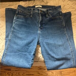 Madewell Womens Relaxed Blue Jeans
